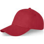 Doyle 5 panel cap - Rood Doyle 5 panel cap - Rood