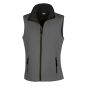 Core Ladies Printable Softshell Bodywarmer Charcoal/Black S