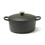 VINGA Monte enameled cast iron pot 5.5L, green