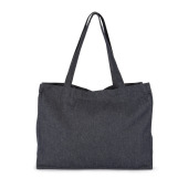 Grote shopper in denim