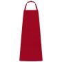 Apron with Bib red one size