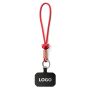 Enkel koord sleutelhanger en telefoonhouder met eigen designlabel