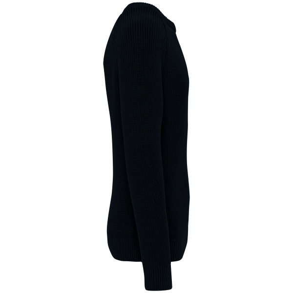 Ecologische dikke gebreide herentrui Black S Ecologische dikke gebreide herentrui Black S