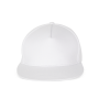 Snapback Pet - 5 Panelen White One Size