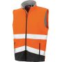 High-Viz Softshell Jacket fluorescent orange/black S