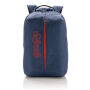 Smart office & sport rugtas PVC vrij, blauw, oranje