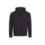 VARSITY HOODIE, JET BLACK/GOLD, XXL, JUST HOODS