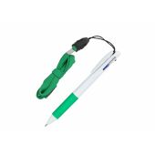 3-kleuren met met grip en keycord - Wit / Groen 3-kleuren met met grip en keycord - Wit / Groen