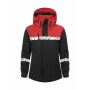 7420 SHELLJACKET PADDED PGL W Black/Red XS