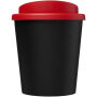 Americano® Espresso Eco 250 ml gerecyclede beker - Zwart/Rood