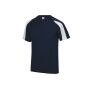 CONSTRAST COOL T, FRENCH NAVY / ARCTIC WHITE, XXL, JUST COOL