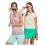 Belice damesshirt met korte mouwen - Zwart - 3XL