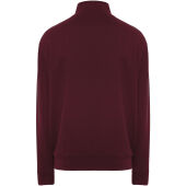Ulan unisex sweater met volledige rits - Garnet - 3XL