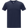 Somoto Heren T-shirt met V-hals en korte mouwen - Navy - 2XL Somoto Heren T-shirt met V-hals en korte mouwen - Navy - 2XL