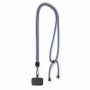 Crossbody, trendy duotone lanyard telefoonhouder van polyester Crossbody, trendy duotone lanyard telefoonhouder van polyester