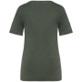 Ecologisch verwassen T-shirt ronde hals korte mouwen Washed Organic Khaki S Ecologisch verwassen T-shirt ronde hals korte mouwen Washed Organic Khaki S