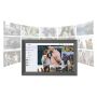 Prixton Prado XL digitale fotolijst van 39,62 cm met wifi - Zwart
