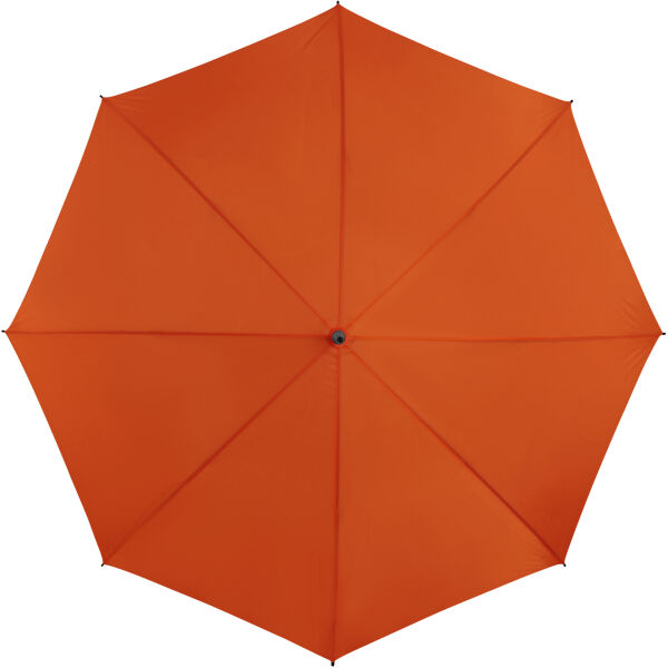 Golfparaplu Pauline | Handmatig | Ø125 cm | Kunststof handvat | Oranje Golfparaplu Pauline | Handmatig | Ø125 cm | Kunststof handvat | Oranje