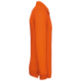 Polo lange mouwen Orange 4XL