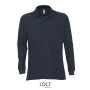 Long Sleeve Polo Star navy XXL