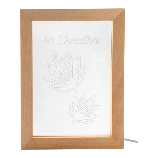 Woodiframe - LED-licht trofee