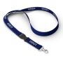 Afneembare polyester lanyard met reflectives Afneembare polyester lanyard met reflectives