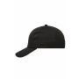 6 Panel Cap Heavy Cotton black one size