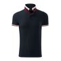 Polo Shirt men's Collar Up dark navy 3XL