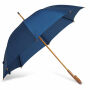 CALA - Paraplu met houten handvat - Blauw