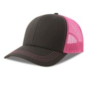 DARK GREY / FLUO FUCHSIA
