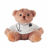 DOC - Pluche teddybeer dokter - Wit