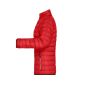 Ladies' Down Jacket red/silver S