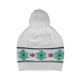 Muts met kerstmotieven Off White One Size