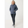 IQONIQ Torres gerecycled katoen hoodie ongeverfd, heather navy (XXXL)