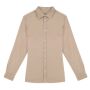 Ecologisch verwassen damesoverhemd washed linen XS