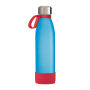 Fles RETUMBLER-myTOULON GLASS - rood, zilver, cyaan Fles RETUMBLER-myTOULON GLASS - rood, zilver, cyaan