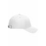 6 Panel Cap Bio Cotton white one size