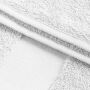 Sophie Muval handdoek gerecycled 100x50 cm, 450 gr/m² - Wit