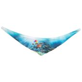 Triangular scarf all-over-print