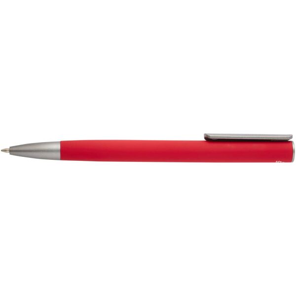 Ziguur balpen van gerecycled aluminium (blauwe inkt) - Rood Ziguur balpen van gerecycled aluminium (blauwe inkt) - Rood