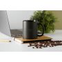 Kitty Mug Matt Black 350 ml mok - zwart
