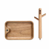 BRANCA - Sleutelhouder van acaciahout - Hout