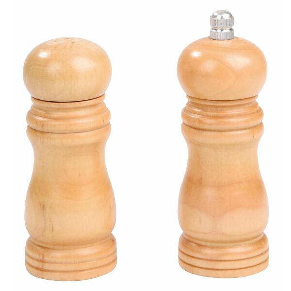 Salt shaker and pepper mill set DUO SPICE