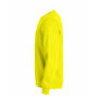 Basic R/N Sweater Vis Yellow XXL
