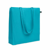 OSOLE++ COLOUR - Fairtrade boodschappentas 180g - Turquoise