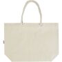 Florida 270 g/m² GRS gerecyclede strandtas 18L - Natuur/Natuur Florida 270 g/m² GRS gerecyclede strandtas 18L - Natuur/Natuur