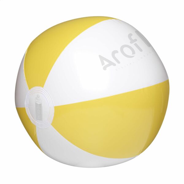 BeachBall Ø 27 cm - weiß/gelb BeachBall Ø 27 cm - weiß/gelb