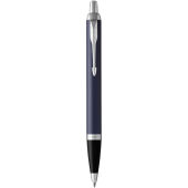 Parker IM balpen (blauwe inkt) - Blauw/Zilver