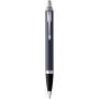 Parker IM balpen (blauwe inkt) - Blauw/Zilver