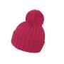 HDI QUEST KNITTED HAT, RASPBERRY, One size, RESULT